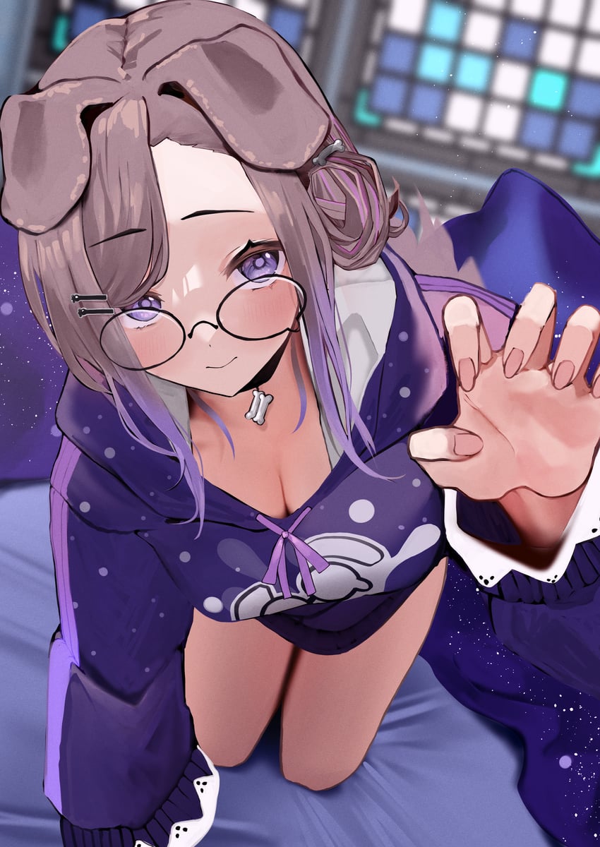 komae nadeshiko (indie virtual youtuber and 1 more) drawn by oreazu