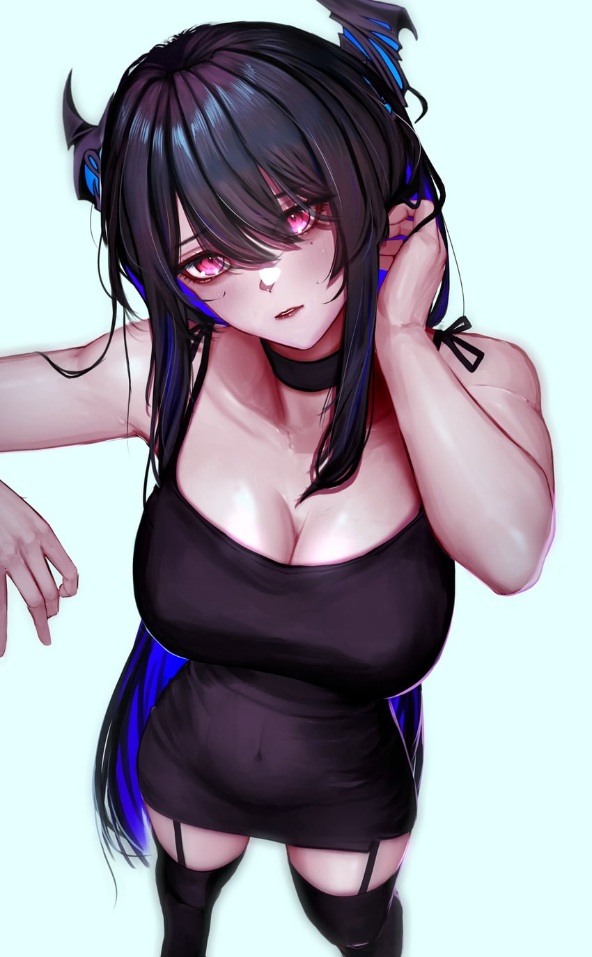 nerissa ravencroft (hololive and 1 more) drawn by soju_ice