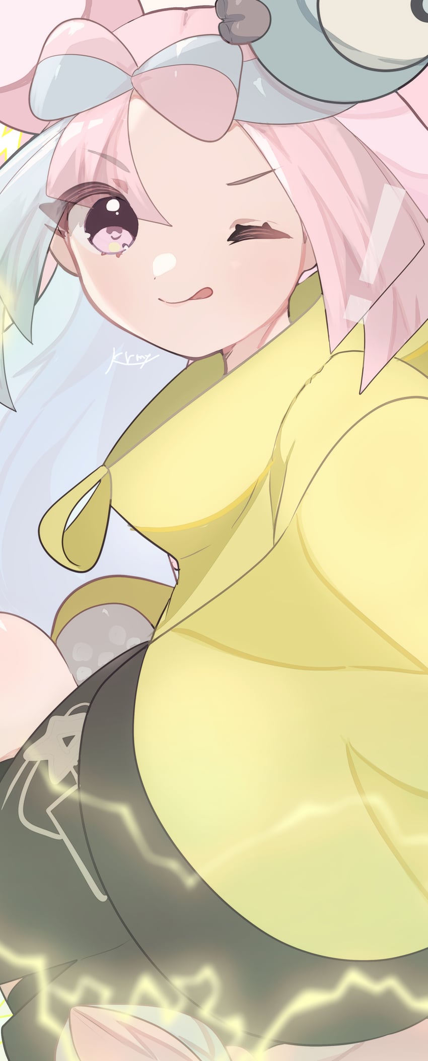 iono (pokemon and 1 more) drawn by kurumiya_(krmy_p)