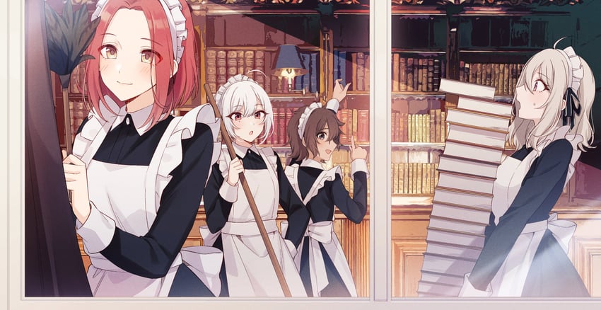 lily, grete, sybilla, and sara (spy kyoushitsu) drawn by tomari_(veryberry00)
