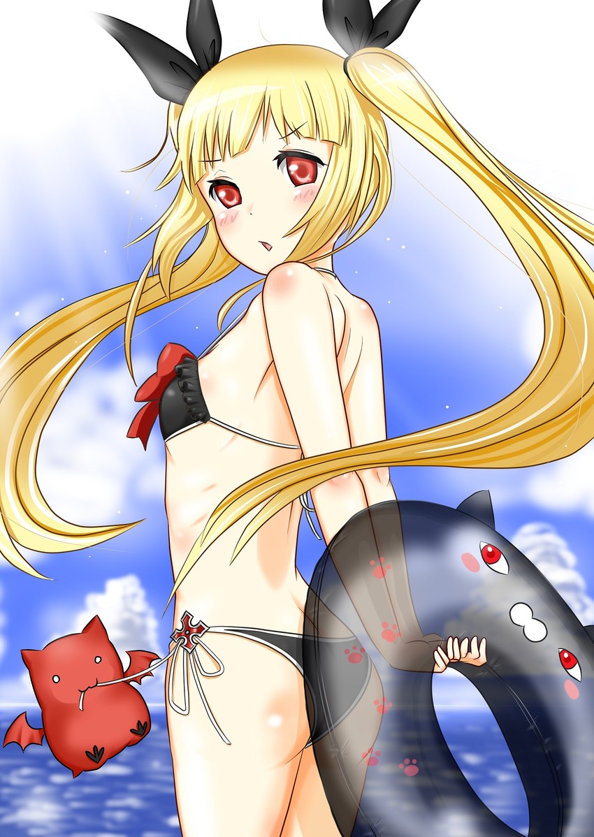 rachel alucard, gii, and nago (blazblue) drawn by ju_(old505)