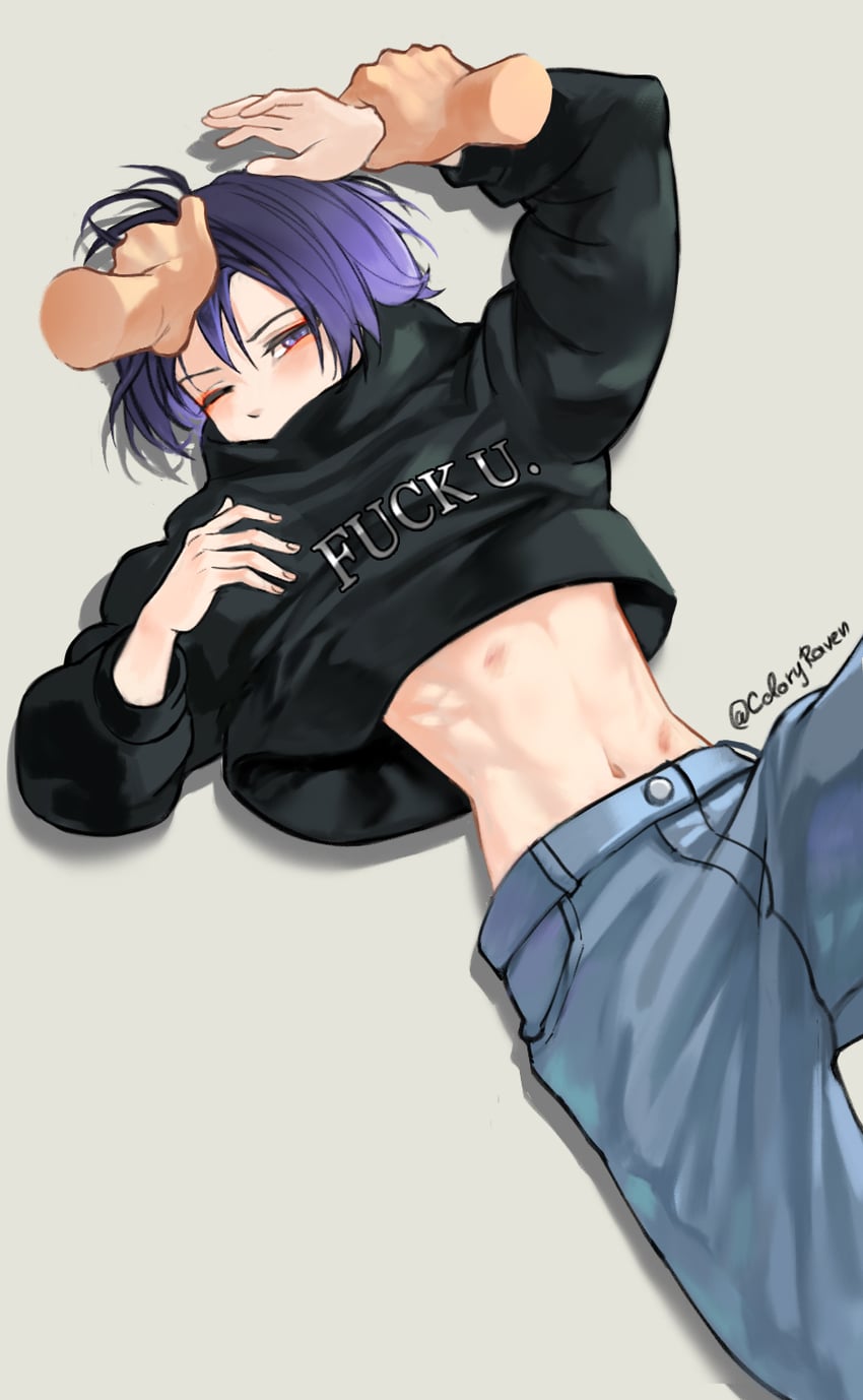 scaramouche (genshin impact) drawn by coloryraven
