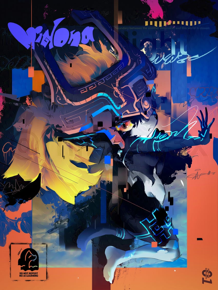 midna (the legend of zelda and 1 more) drawn by mikake3x