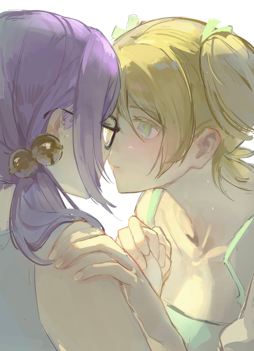 daiba nana and hoshimi junna (shoujo kageki revue starlight) drawn by kuliukunkunkunkunkunkunkun