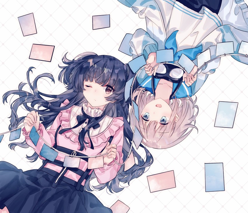 mayuzumi fuyuko and serizawa asahi (idolmaster and 1 more) drawn by migolu