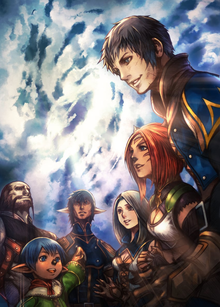 adventurer (final fantasy and 1 more) drawn by nomura_tetsuya