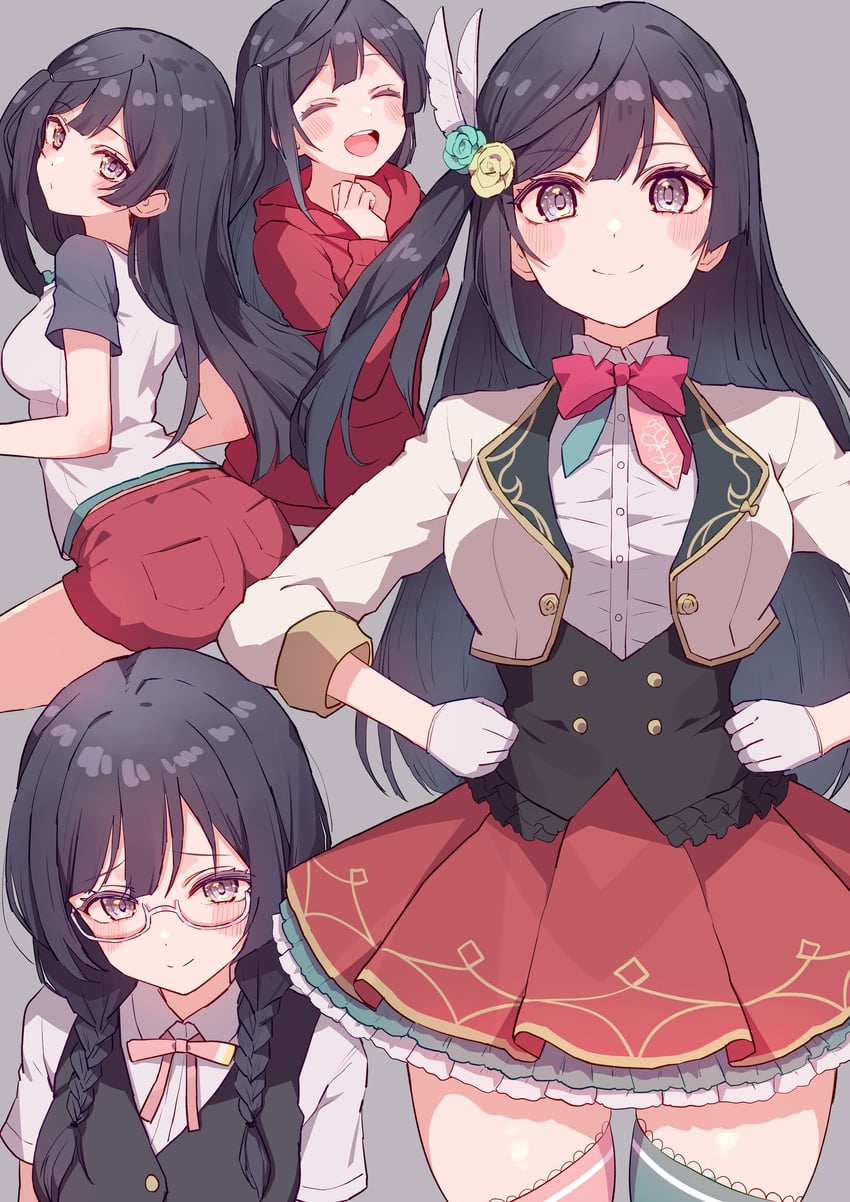 yuki setsuna and nakagawa nana (love live! and 1 more) drawn by cream_(nipakupa)