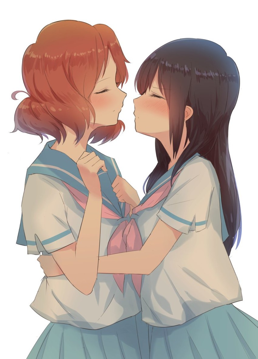 oumae kumiko and kousaka reina (hibike! euphonium) drawn by 14sai_bishoujo_(shoutarou)