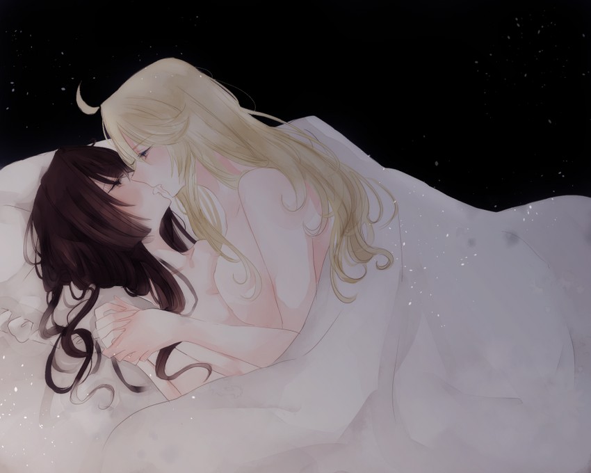 yamato and iowa (kantai collection) drawn by shima_(aliceanna0518)