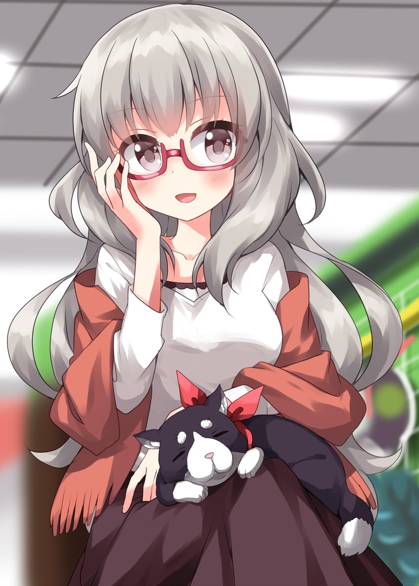 hazuki shizuku and mozuku (new game!) drawn by ruu_(tksymkw)