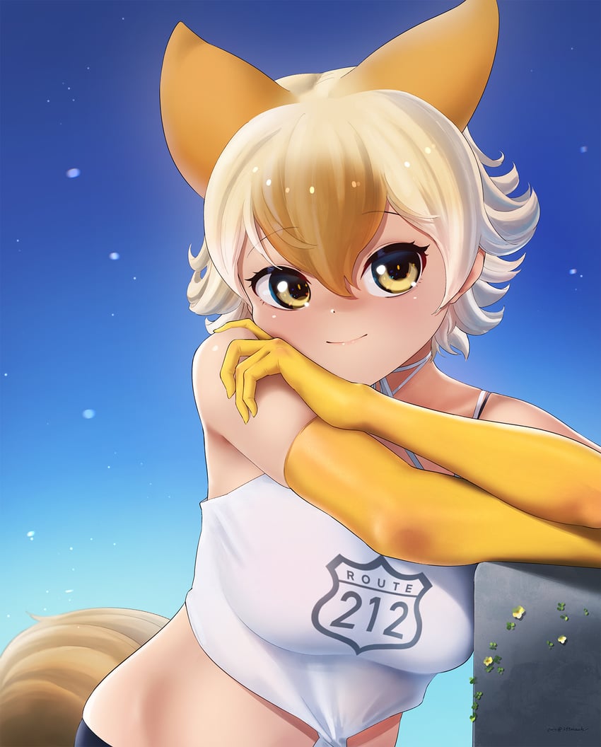 coyote (kemono friends and 1 more) drawn by beleven