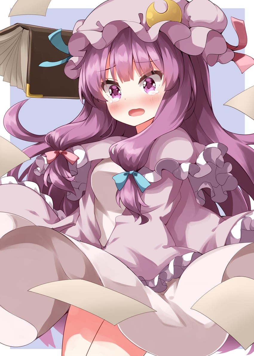 patchouli knowledge (touhou) drawn by ruu_(tksymkw)