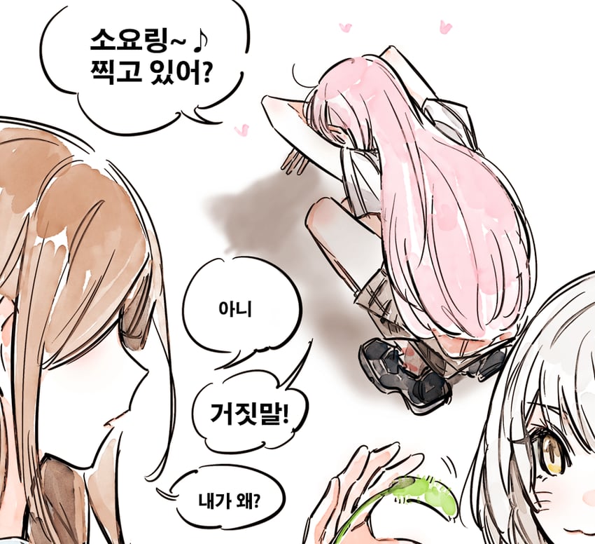 chihaya anon, nagasaki soyo, and kaname raana (bang dream! and 1 more) drawn by tima