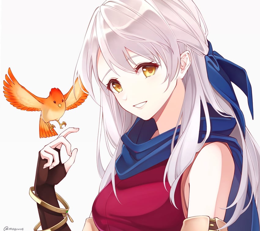 micaiah and yune (fire emblem and 1 more) drawn by moqu
