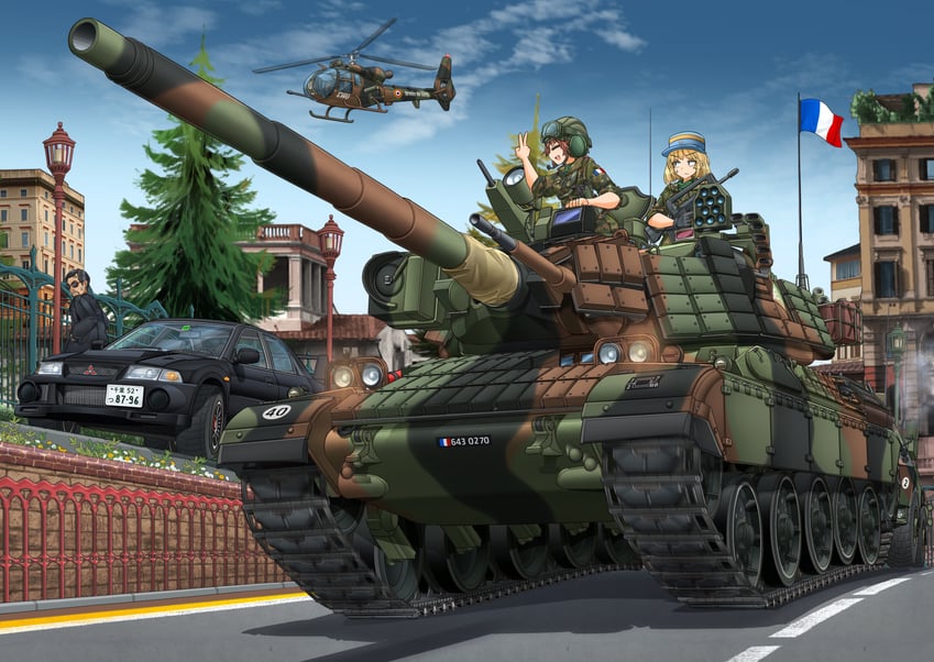 katano (original and 1 more) drawn by mikeran_(mikelan)