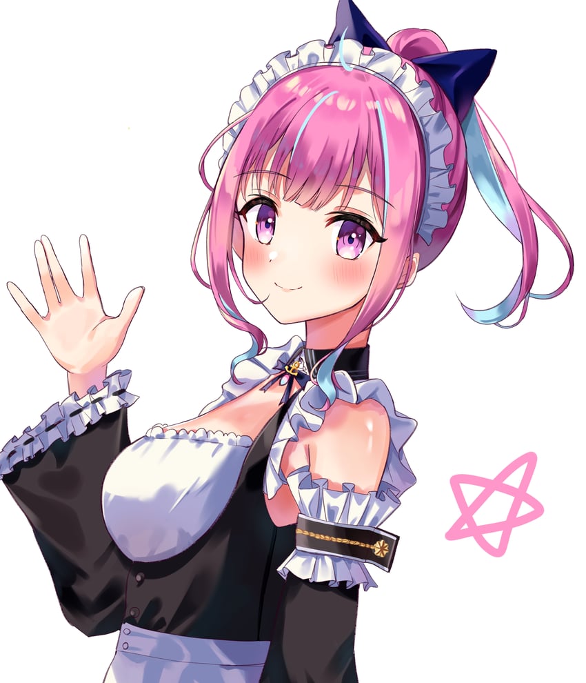 minato aqua (hololive and 1 more) drawn by setsu74603461