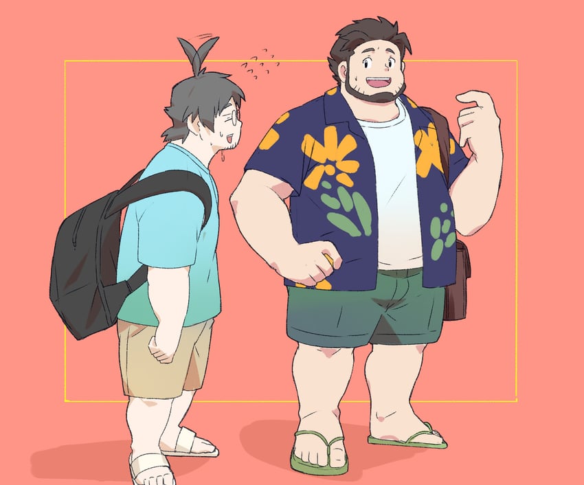 professor neroli and professor birch (pokemon and 2 more) drawn by odmk_(jinnta4014)