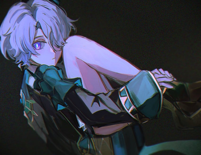 misha (honkai and 1 more) drawn by mg_omom