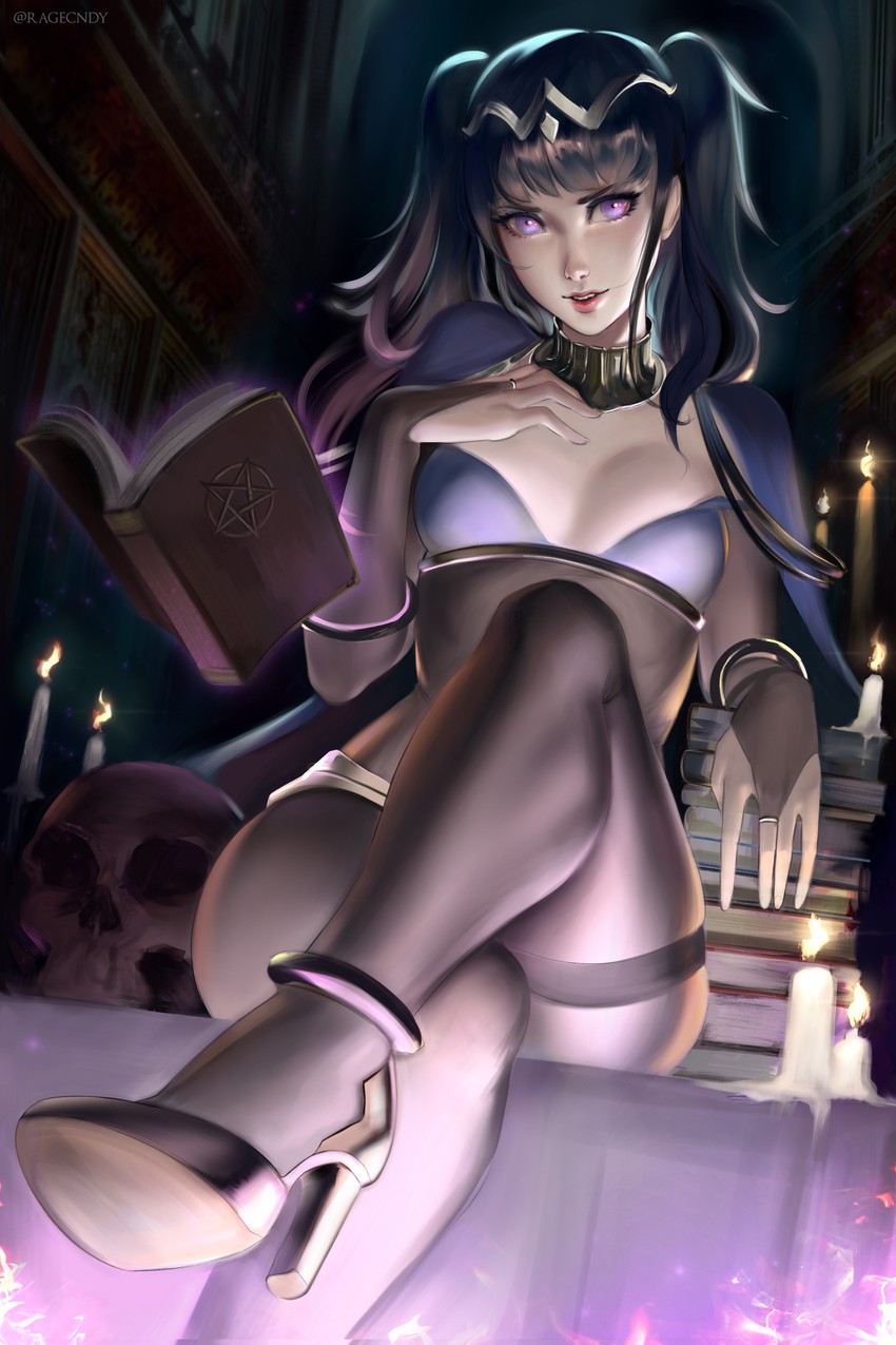 tharja (fire emblem and 2 more) drawn by ragecndy