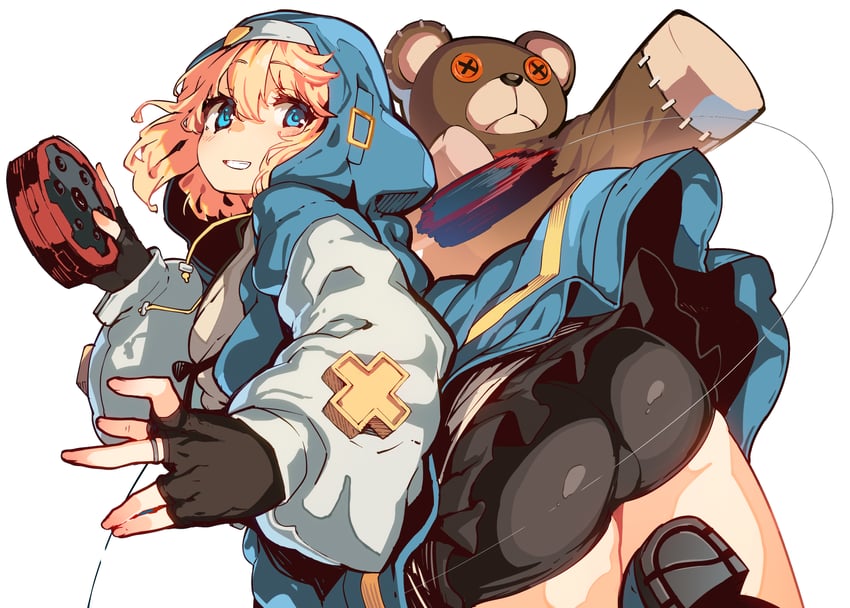 bridget and roger (guilty gear and 1 more) drawn by shiokonbu