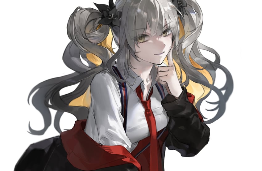 marie antoinette and marie antoinette alter (fate and 1 more) drawn by potato_goril