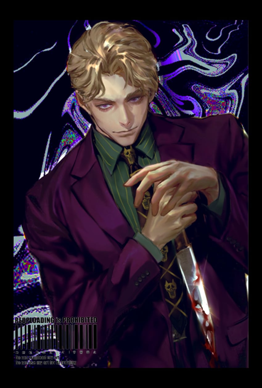 kira yoshikage (jojo no kimyou na bouken and 1 more) drawn by lu_cy_6