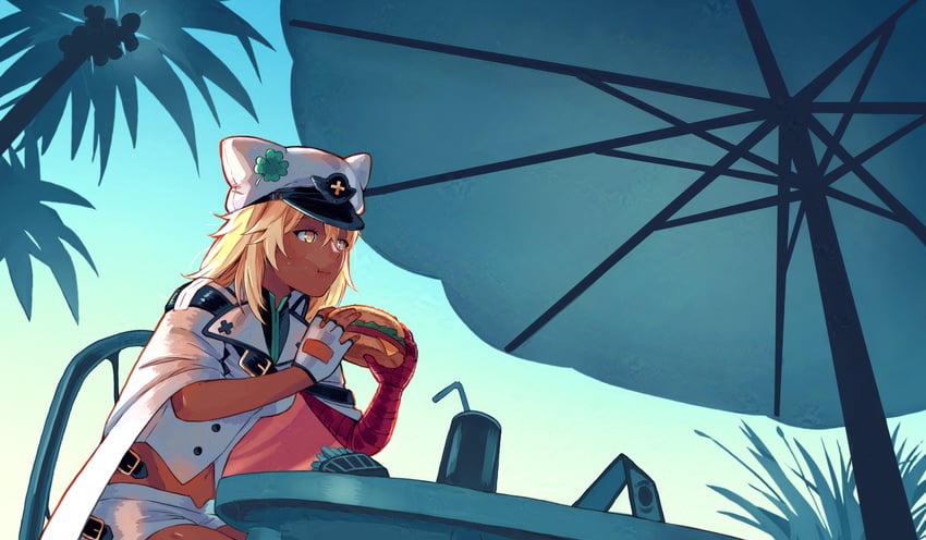ramlethal valentine (guilty gear and 1 more) drawn by mango_(mgosketches)