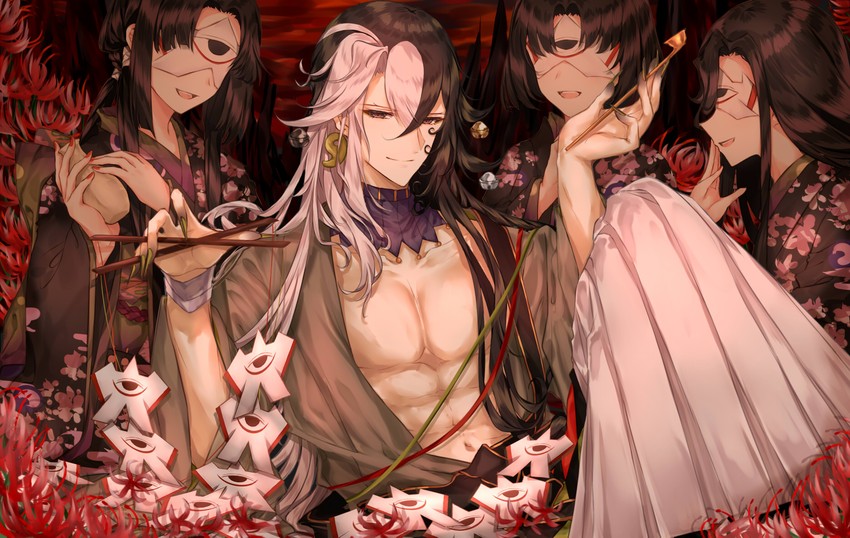 ashiya douman (fate and 1 more) drawn by purionpurion