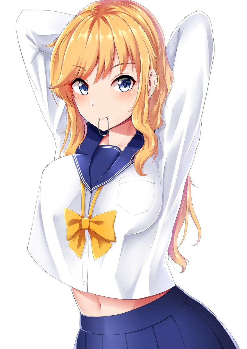 ohtsuki yui (idolmaster and 1 more) drawn by yigra_don