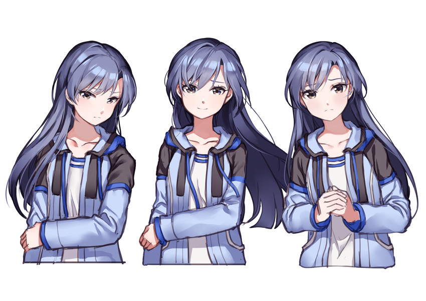 kisaragi chihaya (idolmaster and 1 more) drawn by 72producer