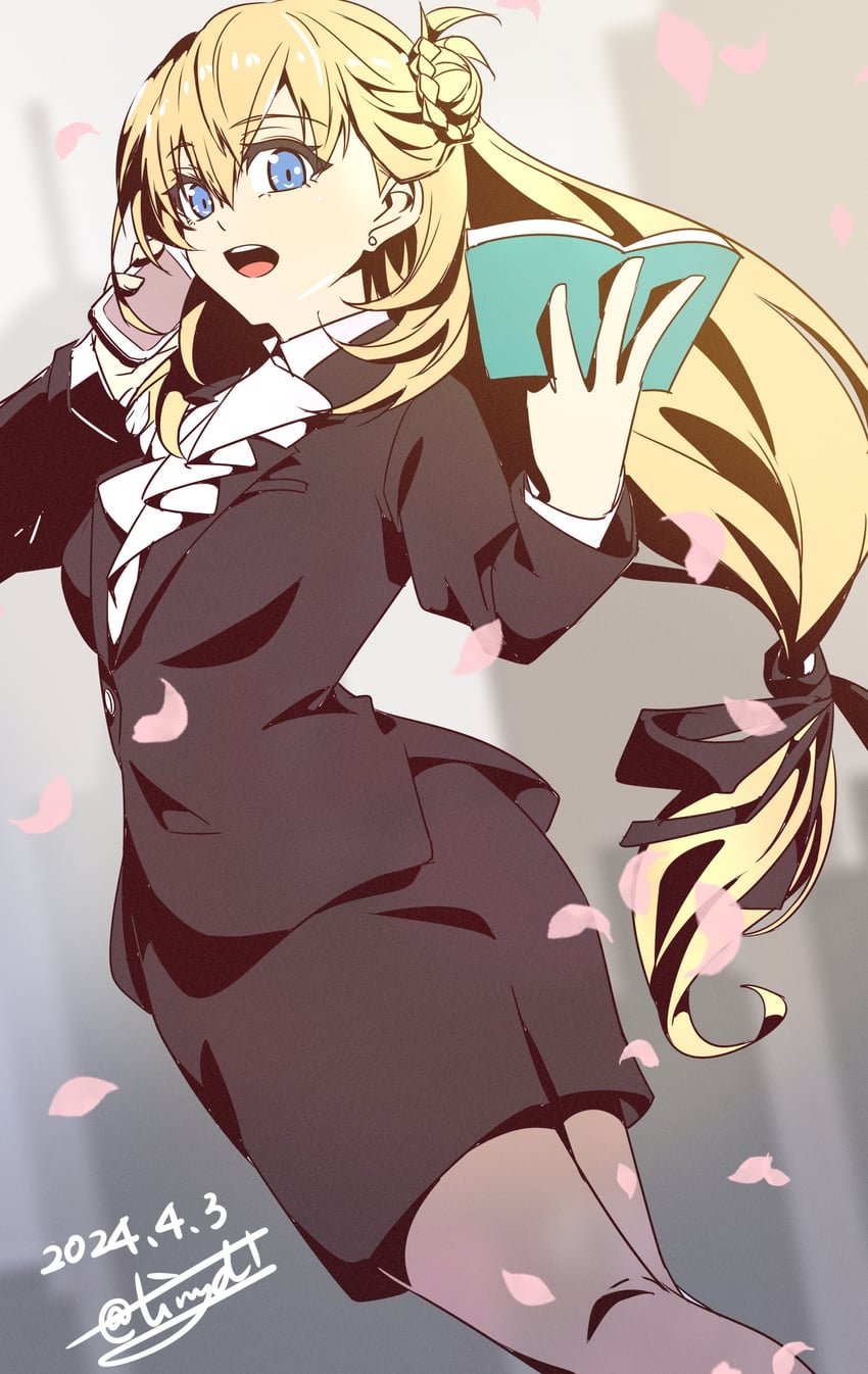 agnes claudel (eiyuu densetsu and 2 more) drawn by tinybiard