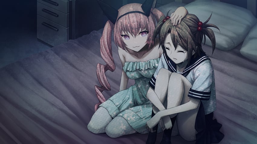 akiha rumiho and tennouji nae (steins;gate and 1 more) drawn by huke