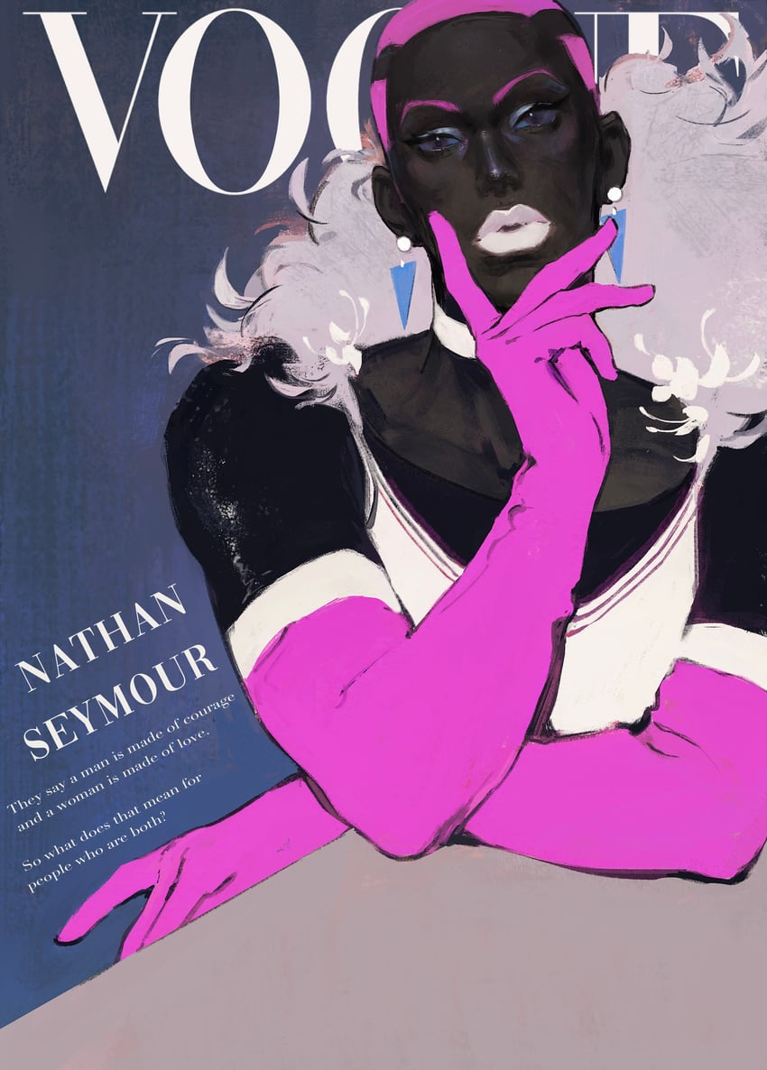 nathan seymour (tiger & bunny and 1 more) drawn by creamyghost