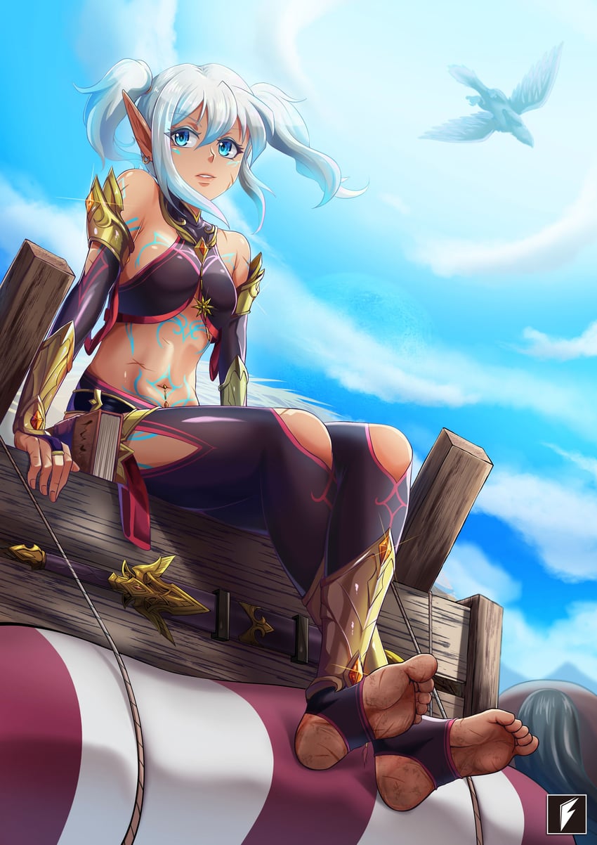 lettanya (original) drawn by teng_zhai_zi