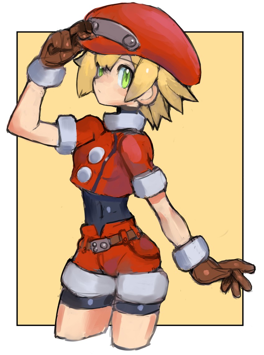 roll caskett (mega man and 1 more) drawn by dakusuta