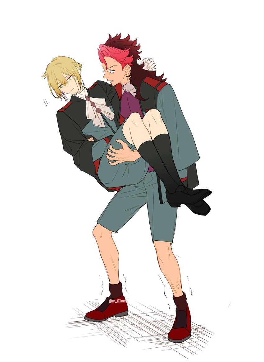 guel jeturk and elan ceres (gundam and 1 more) drawn by hinamori_(m_nmy01)