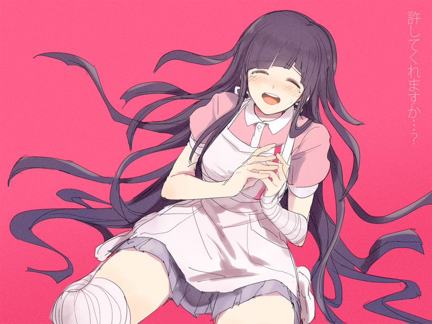 tsumiki mikan (danganronpa and 1 more) drawn by heke
