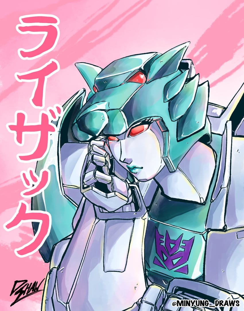 lyzack (transformers and 1 more) drawn by minyung
