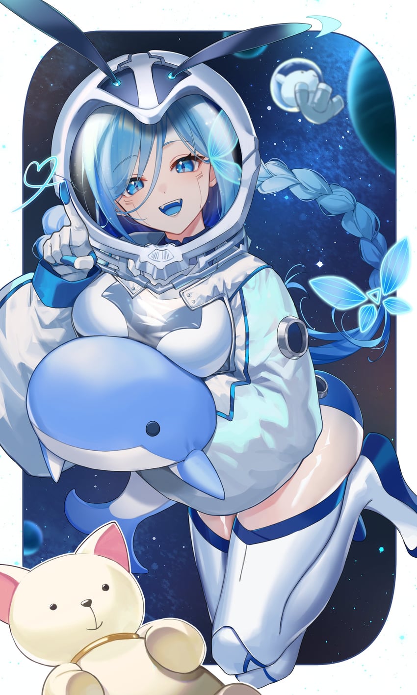 tsukino diana (indie virtual youtuber) drawn by geta_(epicure_no12)