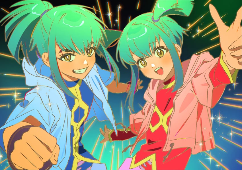 luca and lua (yu-gi-oh! and 1 more) drawn by ojing_oppa_(o_b_s_00)