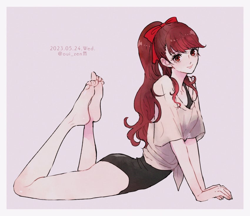 yoshizawa kasumi (persona and 2 more) drawn by oui_zen