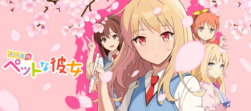 shiina mashiro, aoyama nanami, rita ainsworth, and kanda yuuko (sakura-sou no pet na kanojo) drawn by shixinjintianmoyulema