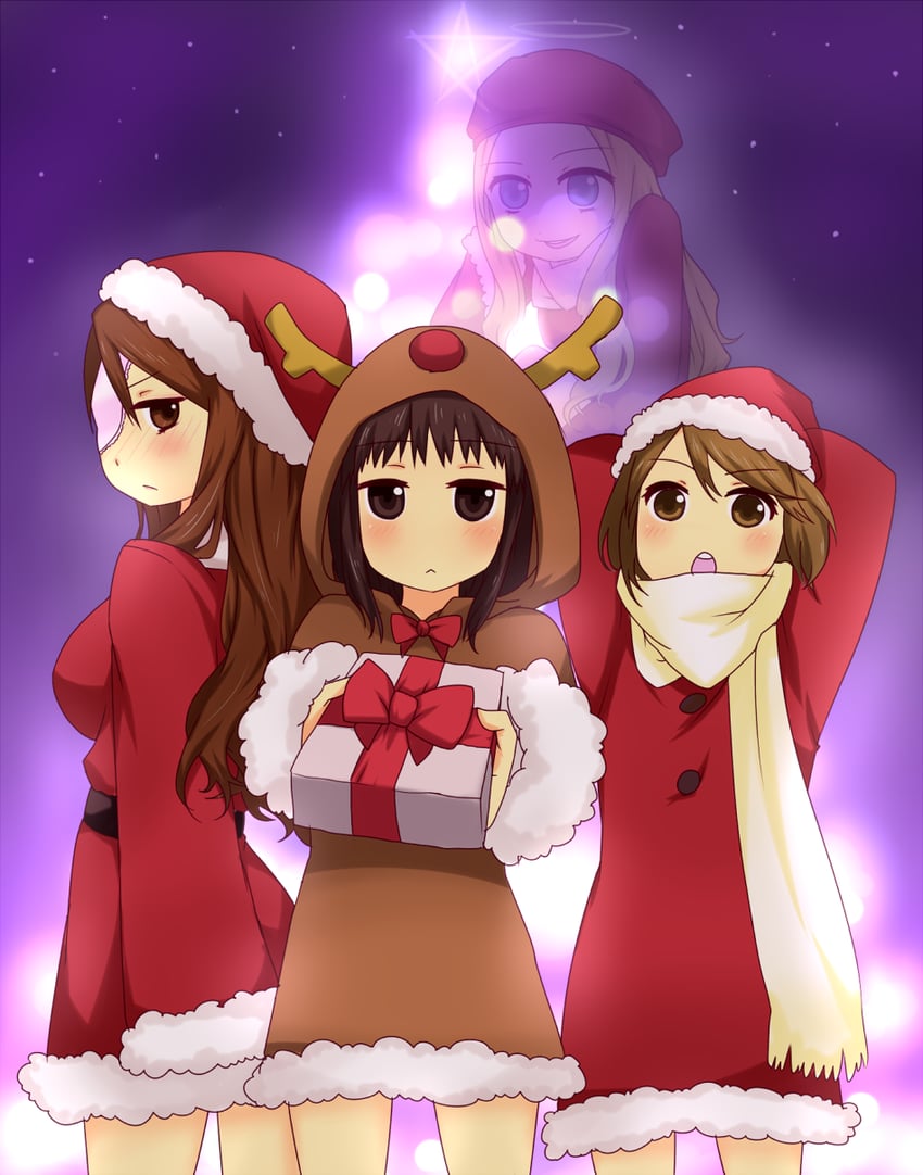 mugino shizuri, frenda seivelun, kinuhata saiai, and takitsubo rikou (toaru majutsu no index) drawn by i.u.y