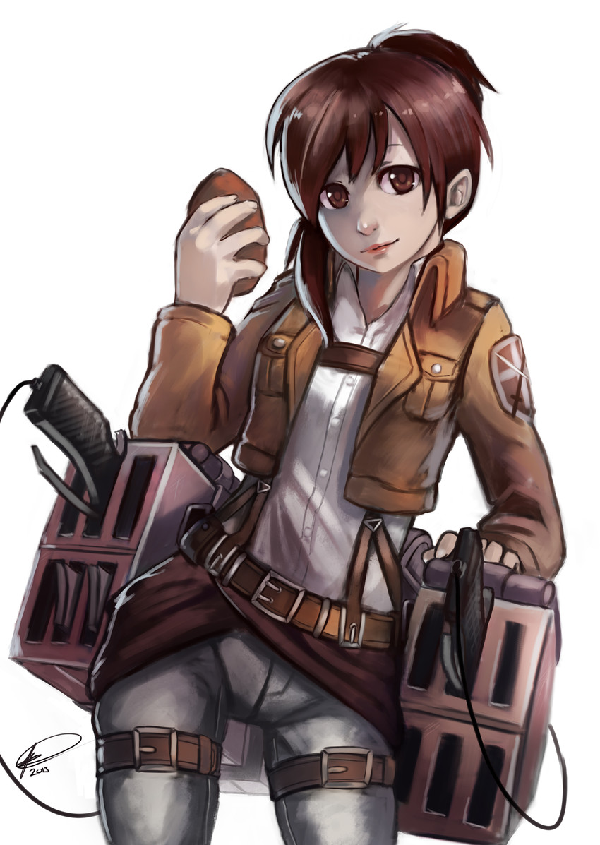 sasha blouse (shingeki no kyojin) drawn by robert_knight