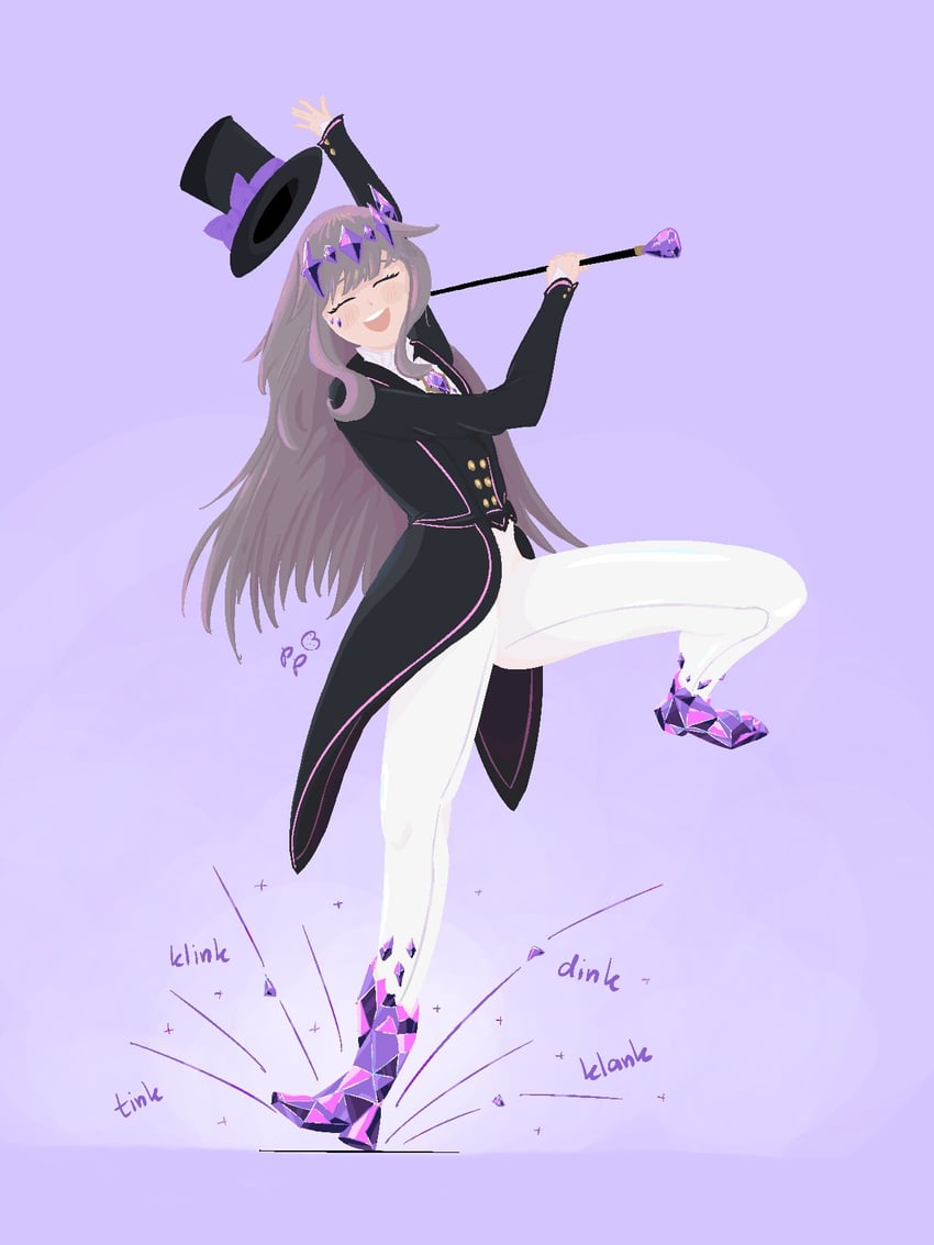 koseki bijou (hololive and 1 more) drawn by potatoparfait