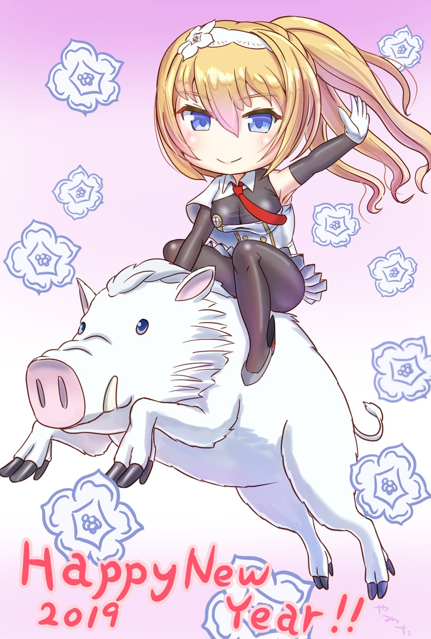 duke of york (warship girls r) drawn by yamikota