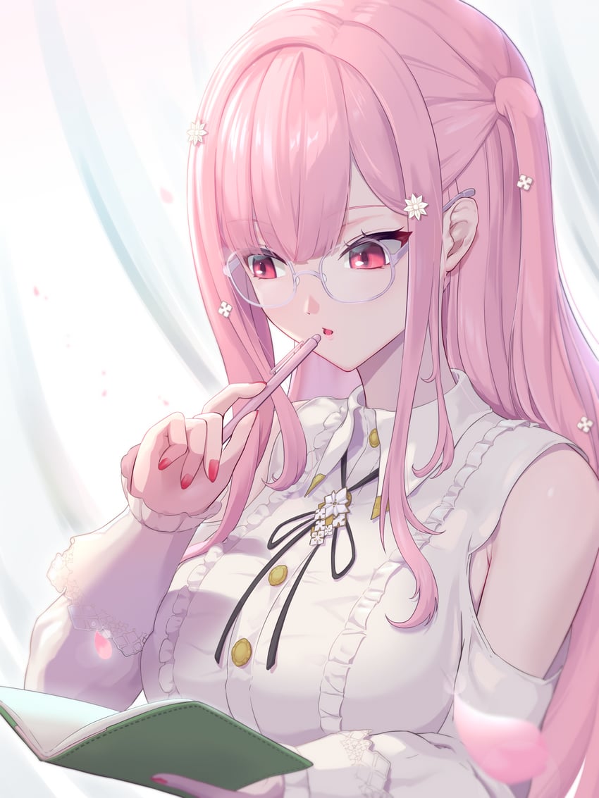 mori calliope (hololive and 1 more) drawn by hareteruya