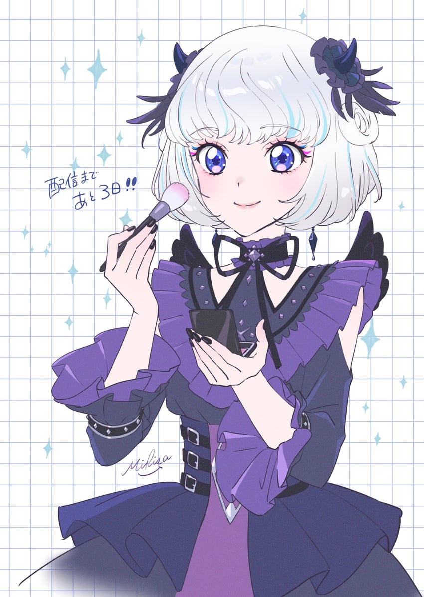 mamimu meh (aikatsu! and 1 more) drawn by miyadani_risa