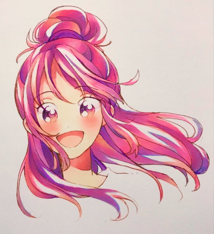 aida mana (precure and 1 more) drawn by nachuchoco