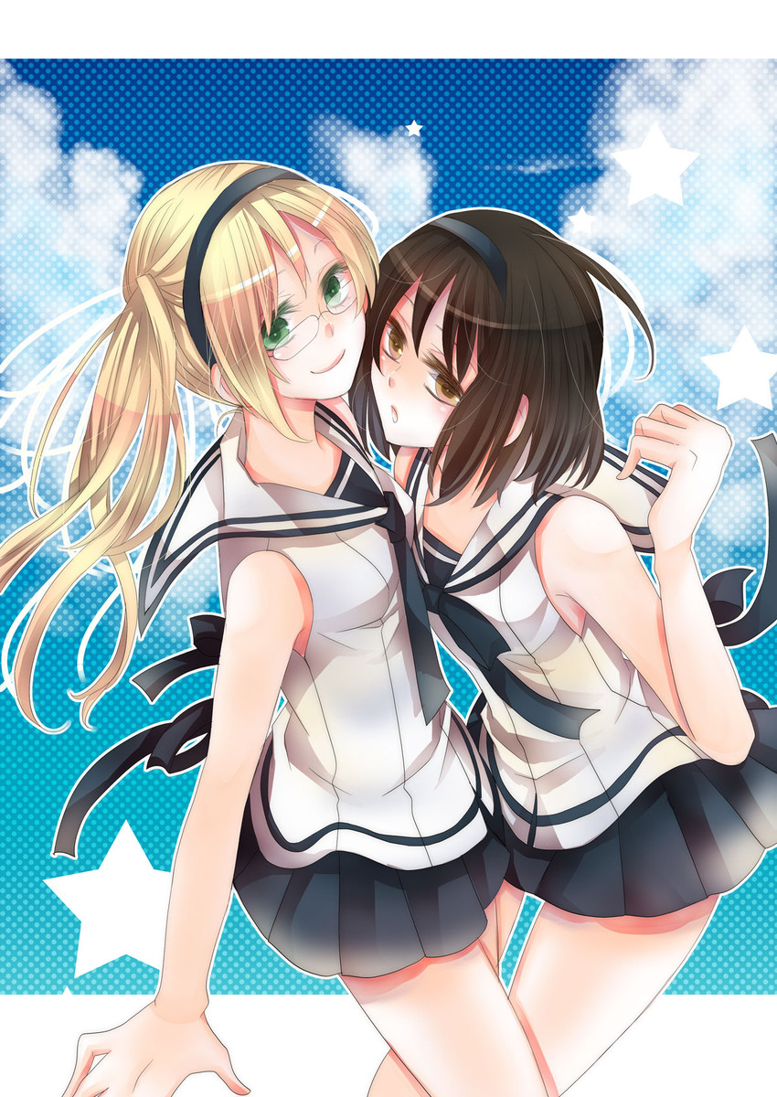 united kingdom and japan (axis powers hetalia) drawn by mizuyu